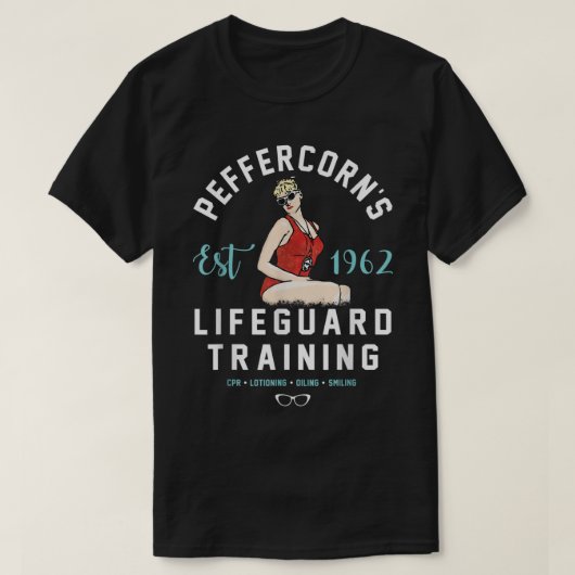 Wendy Peffercorns Lifeguard Training Unisex  T-Shirt (Design vorne)