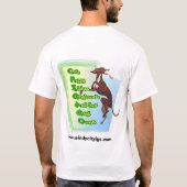 Wendydoppel mit Seiten versehen mit Webadresse T-Shirt (Rückseite)