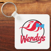 Wendy's Logo Schlüsselanhänger (Vorderseite)
