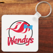Wendy's Logo Schlüsselanhänger (Rückseite)