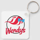 Wendy's Logo Schlüsselanhänger (Rückseite)