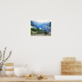 Wengen in der Schweiz Poster (Küche)