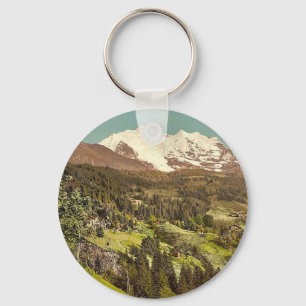 Wengen, Pension Lauerner und Jungfrau, Bernese Obe Schlüsselanhänger