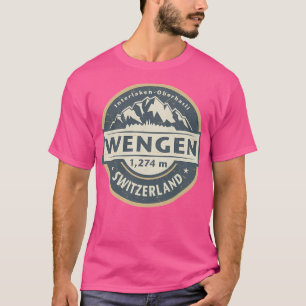 Wengen Schweiz Active T-Shirt