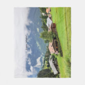 Wengen, Schweiz Fleecedecke (Vorderseite)