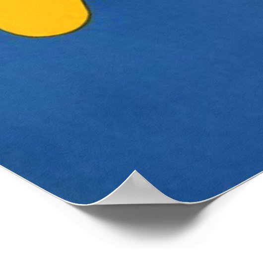 Wengen, Schweiz Poster (Ecke)