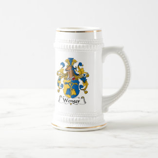 Wenger Familienwappen Bierglas