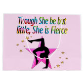 WENIG, ABER FIERCE GYMNAST GROßE GESCHENKTÜTE (Rückseite)