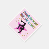 WENIG, ABER FIERCE GYMNAST SERVIETTE (Ecke)