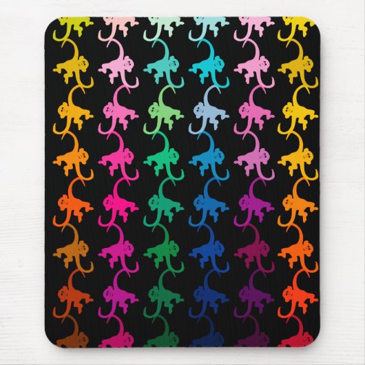 Wenig Affeschwarzes Mousepad (Vorne)