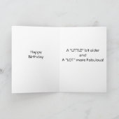 **WENIG ALTER-VIEL FABULOUS* JULI KARTE (Innenseite)