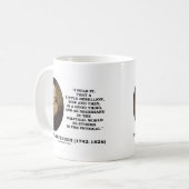 Wenig Aufstand jetzt dann eine gute Sache Kaffeetasse (Vorderseite Links)