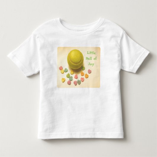 Wenig Ball der Freude Kleinkind T-shirt (Vorderseite)