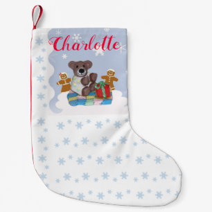 Wenig Bärn-personalisierter WeihnachtsStrumpf Kleiner Weihnachtsstrumpf