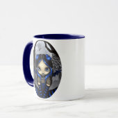 "Wenig Batty" Tasse (Vorderseite Links)