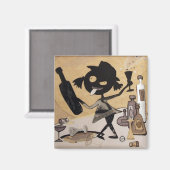 wenig betrunken magnet (Vorderseite/Rückseite)