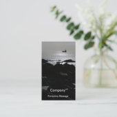 Wenig Boot Visitenkarte (Stehend Vorderseite)