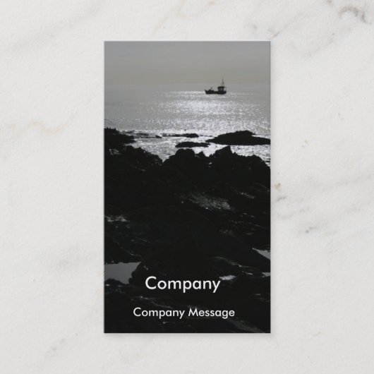 Wenig Boot Visitenkarte (Vorderseite)