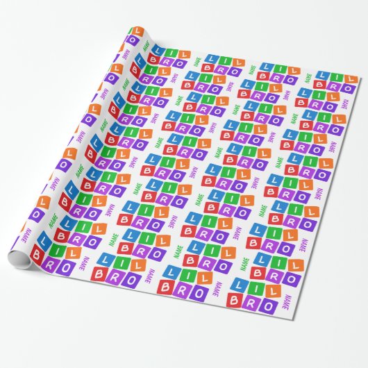 Wenig Bro Gewohnheits-Packpapier Geschenkpapier (Ungerollt)