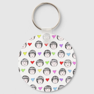 Wenig China stellt Schlüsselkette gegenüber Schlüsselanhänger