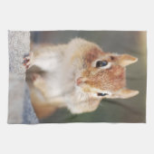 Wenig Chipmunk-Porträt Geschirrtuch (Horizontal)