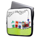 Wenig Choo Choo Laptopschutzhülle (Vorderseite Links)