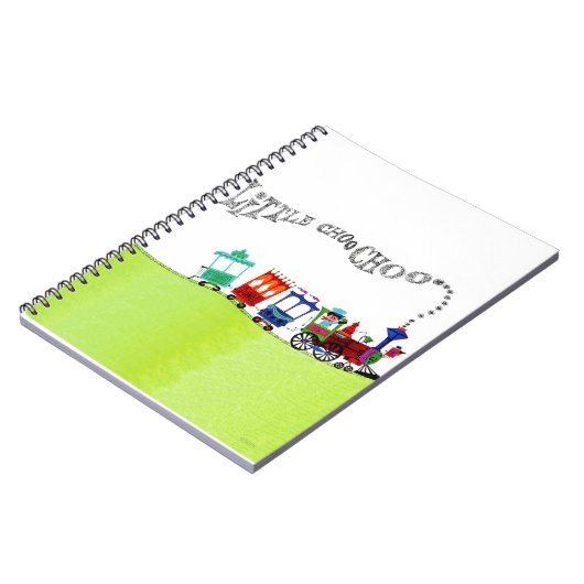 Wenig Choo Choo Notizblock (Linke Seite)