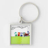 Wenig Choo Choo Schlüsselanhänger (Vorne)