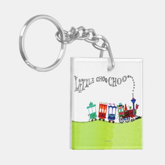 Wenig Choo Choo Schlüsselanhänger (Vorderseite links)