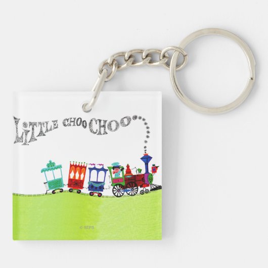 Wenig Choo Choo Schlüsselanhänger (Rückseite)