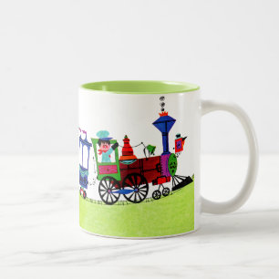 Wenig Choo Choo Zweifarbige Tasse