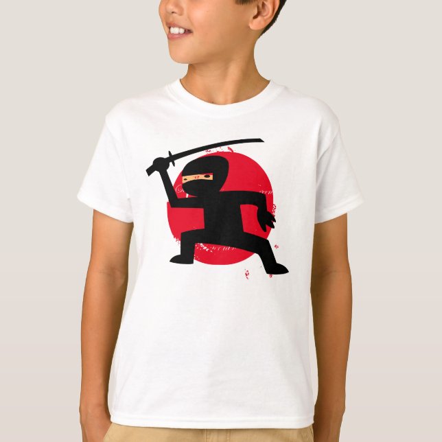 Wenig das Ninja des Kindes T - Shirt (Vorderseite)