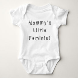 Wenig der Mama feministisch Baby Strampler
