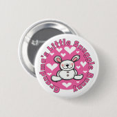 Wenig der Snuggle-Häschen der Großmutter Button (Vorne & Hinten)