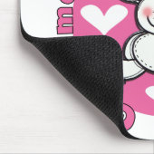 Wenig der Snuggle-Häschen der Großmutter Mousepad (Ecke)