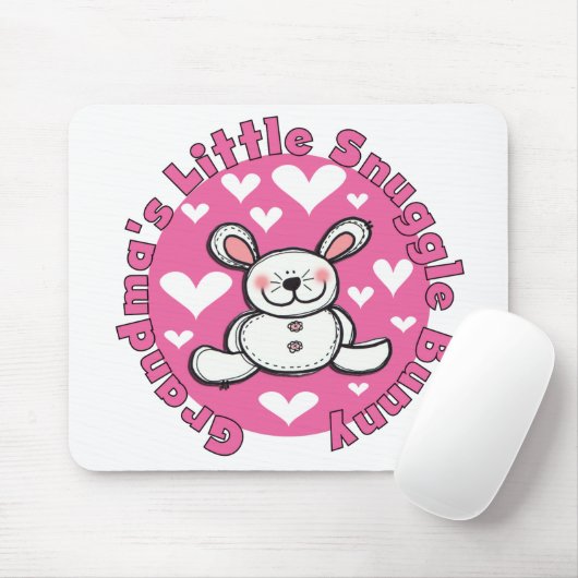 Wenig der Snuggle-Häschen der Großmutter Mousepad (Mit Mouse)