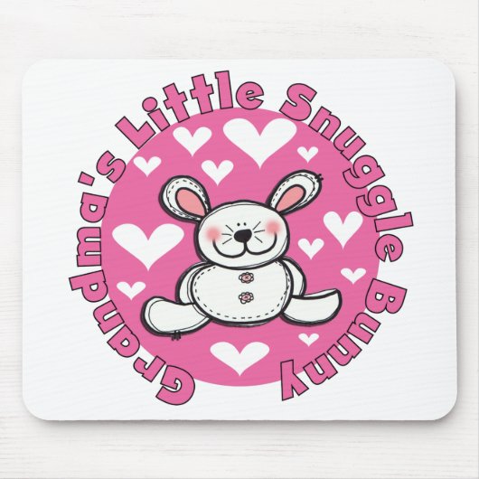 Wenig der Snuggle-Häschen der Großmutter Mousepad (Vorne)