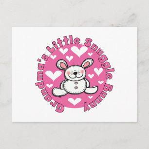 Wenig der Snuggle-Häschen der Großmutter Postkarte