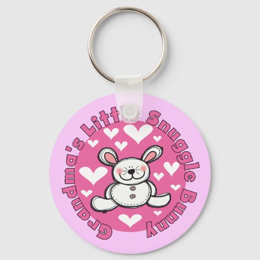 Wenig der Snuggle-Häschen der Großmutter Schlüsselanhänger (Vorderseite)