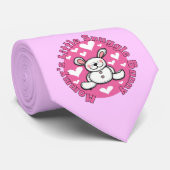 Wenig der Snuggle-Häschen der Mama Krawatte (Gerollt)