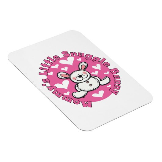 Wenig der Snuggle-Häschen der Mama Magnet (Rechte Seite)