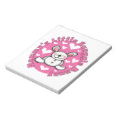 Wenig der Snuggle-Häschen der Mama Notizblock (Rotiert)