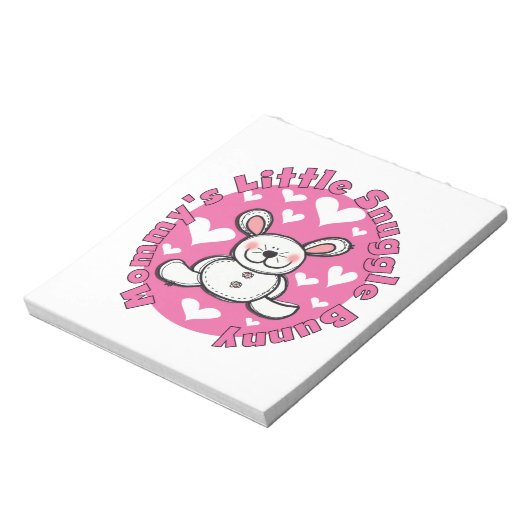 Wenig der Snuggle-Häschen der Mama Notizblock (Rotiert)