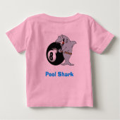 Wenig des Vatis… Baby T-shirt (Rückseite)