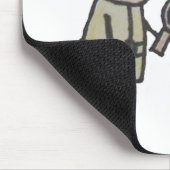 Wenig Detektiv mousepad (Ecke)