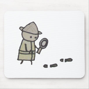 Wenig Detektiv mousepad