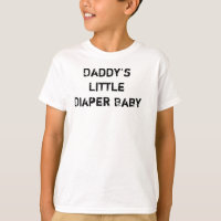 Wenig die Windel-Baby des Vatis