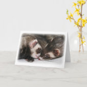 Wenig Dooks "Liebe-" Gruß-Karte Karte (Gelbe Blume)