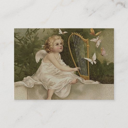 Wenig Engel-Lächeln Visitenkarte (Vorderseite)