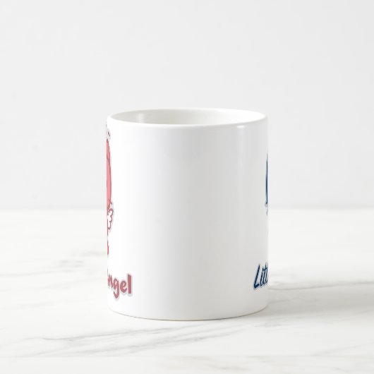 "Wenig Engels-… kleiner Teufel-" klassische Tasse (Mittel)